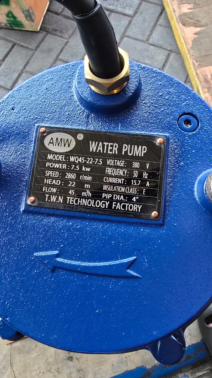 POMPA CELUP AMW TIPE WQ 45-22-7,5 - Image 3